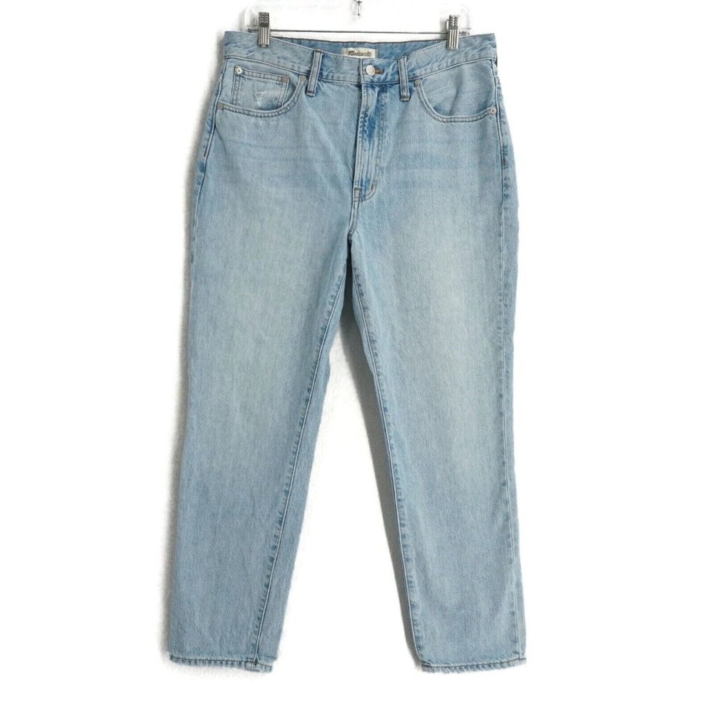 Madewell Womens Jeans Perfect Vintage Blue Light Wash High Rise Size 30